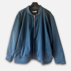 Line of Trade Blue Bomber Jacket Men's Size 2XL